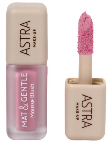 Astra Mat&gentle Mousse Blush - Blush In Mousse - 02 Tulle